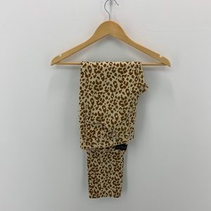 Mechanics Jeans CHEETAH print skinny pants